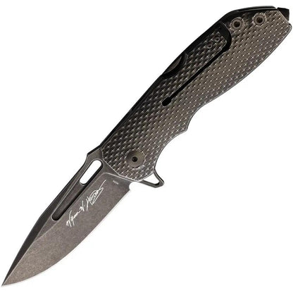 RYP Designs Billy Waugh Demo Framelock RPBWF001 - 5.25in Closed Blade with Titanium Handle and IKBS Pivot by RYP Designs