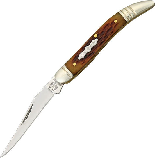 Rough Rider Baby Toothpick Amber Bone KB106 by Rough Rider