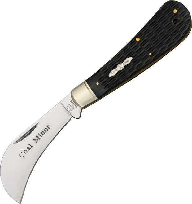 Rough Rider Hawkbill KB117 BLACK JIGGED BONE by Rough Rider