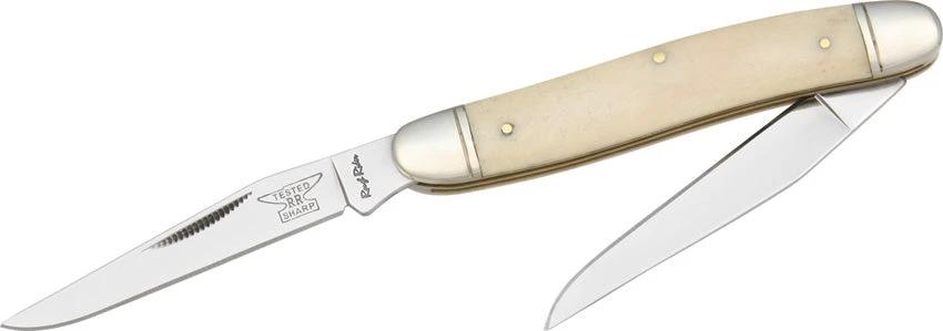 Rough Rider Muskrat White Bone KB209 by Rough Rider