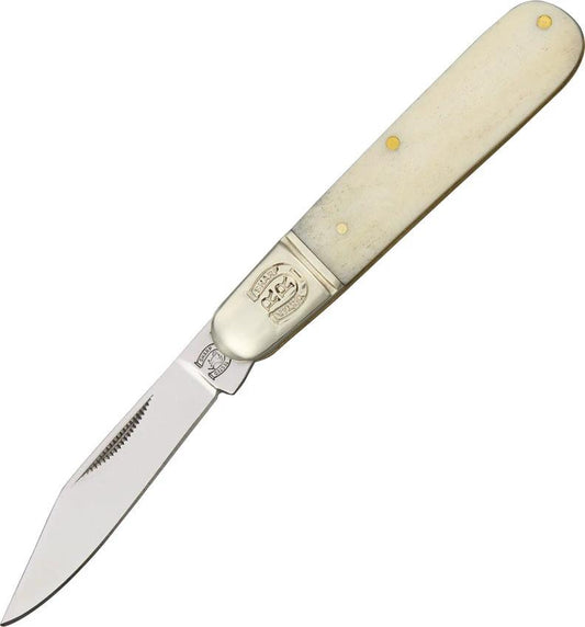 Rough Rider Small Barlow KB120 WHITE SMOOTH BONE by Rough Rider