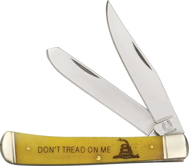 Rough Rider Trapper Don't Tread on Me KB201 YELLOW BONE by Rough Rider