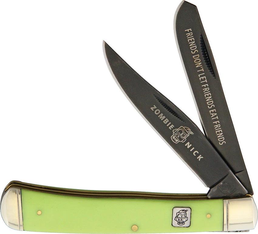 Rough Rider Zombie Nick Trapper KB201 GREEN by Rough Rider