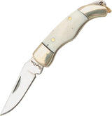 Rough Rider Miniature Folder RR167 Stainless Clip Blade White Bone Handle For EDC Enthusiasts by Rough Rider