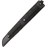 Rough Rider Combat Sword CZC03 Tanto With Stainless Black Blade And Leather Handle Belt Sheath - Ideal For Collectors by Rough Rider