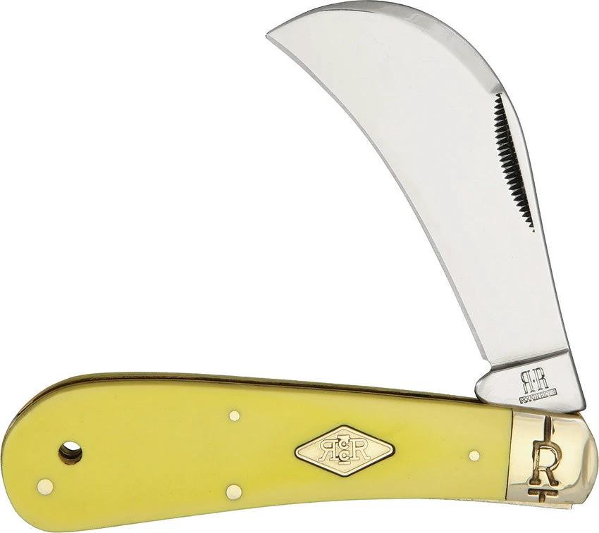 Rough Rider Hawkbill Carbon Yellow KB117R / RR1734 by Rough Rider
