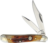 Rough Rider Peanut Brown Stag Bone KB206R by Rough Rider