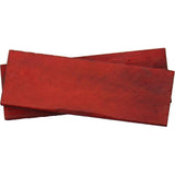 Rough Ryder Handle Scales Red Smooth Bone RED SMOOTH BONE 3" X 1" by Rough Ryder