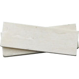Rough Ryder Handle Scales White Bone WHITE SMOOTH 3" X 1" by Rough Ryder