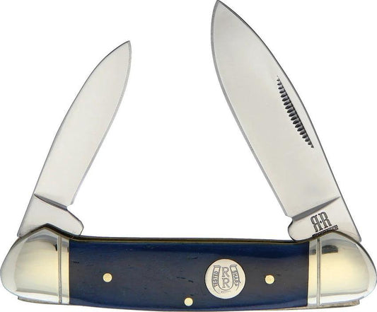 Rough Rider Blue Smooth Bone Canoe KB203 BLUE SMOOTH BONE by Rough Rider