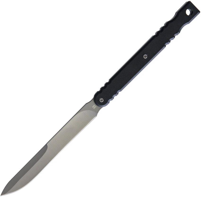 Rough Rider Spike Fixed Blade Knife For Outdoorsmen With Titanium Coated 4 Inch Blade Full Tang by Rough Rider