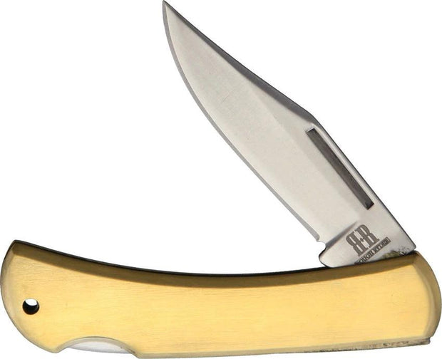 Rough Rider Brass Lockback LOCKBACK /RR1978 by Rough Rider