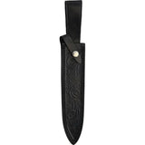 Rough Rider Dagger 4 RR2111 - Satin Finish Double Edged Blade With Wire Wrapped Handle And Belt Sheath For Collectors by Rough Rider