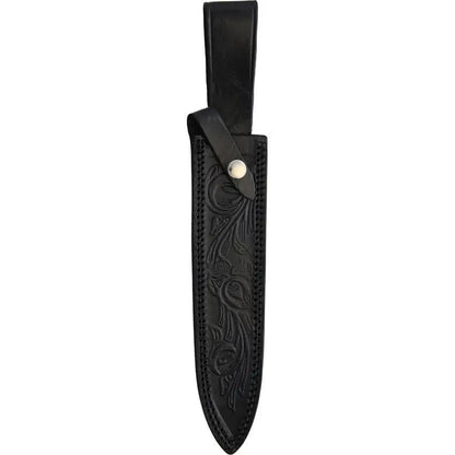 Rough Rider Dagger 4 RR2111 - Satin Finish Double Edged Blade With Wire Wrapped Handle And Belt Sheath For Collectors by Rough Rider