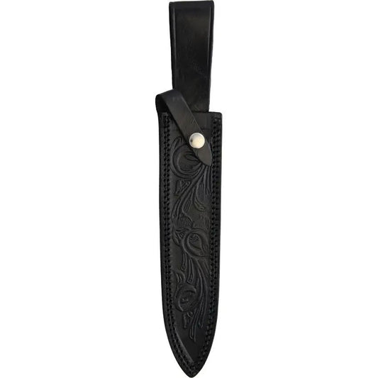 Rough Rider Dagger 4 RR2111 - Satin Finish Double Edged Blade With Wire Wrapped Handle And Belt Sheath For Collectors by Rough Rider