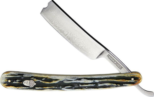 Rough Rider Folding Razor Cinnamon Stag RR2159 / KB128R by Rough Rider