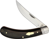 Rough Rider Bow Trapper Knife T10 Satin High Speed Tool Steel Blades Black Micarta Handle For Outdoor EDC Enthusiasts by Rough Rider