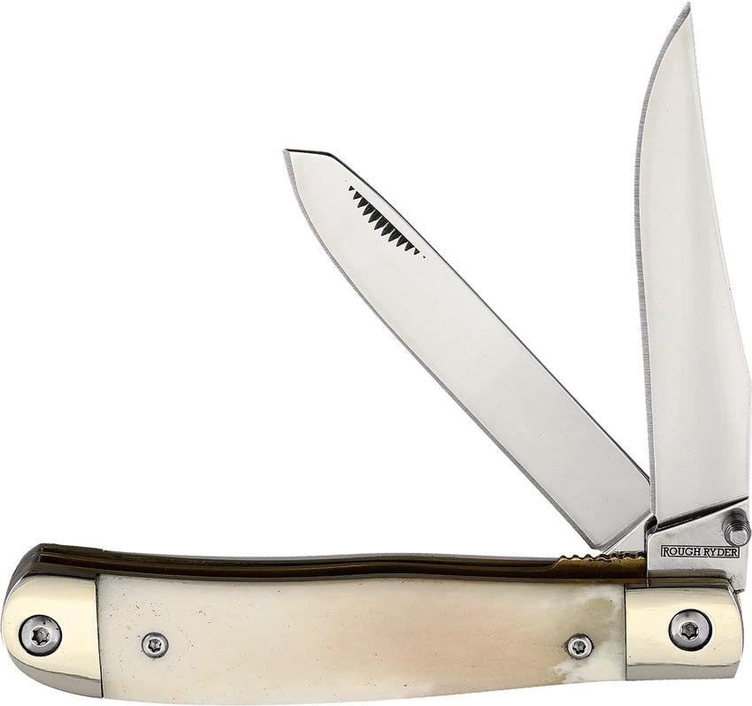 Rough Rider Trapper White Smooth Bone BF111462 WHITE SMOOTH BONE by Rough Rider