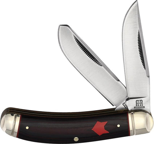 Rough Rider Sowbelly Trapper Black/Red RR2299 KB302R-2 by Rough Rider