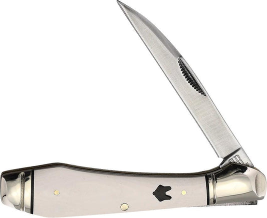 Rough Rider Wharncliffe Folder White Mic RR2308 KB148R by Rough Rider