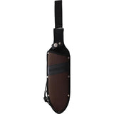 Rough Rider Bowie Knife 9 Inch Satin Blade - Rugged Outdoor Survival Knife With Brown G10 Handle by Rough Rider