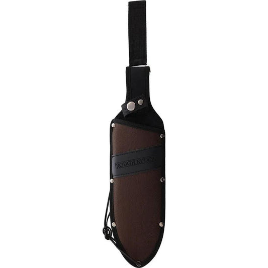 Rough Rider Bowie Knife 9 Inch Satin Blade - Rugged Outdoor Survival Knife With Brown G10 Handle by Rough Rider