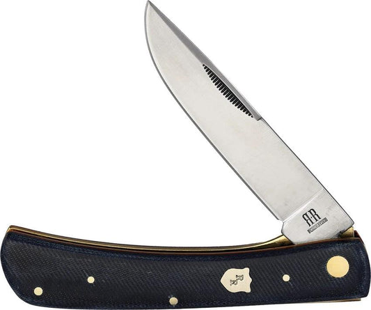 Rough Rider Denim Micarta Work Knife KD04 by Rough Rider