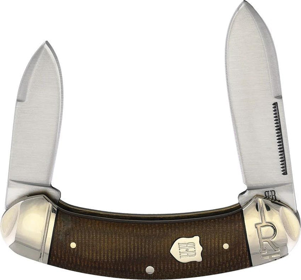 Rough Rider Bow Canoe Brown Burlap RR2376 by Rough Rider