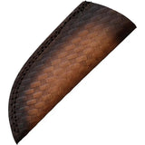 Rough Rider Skinner RR2390 Hunting Knife Satin Stainless Blade Turquoise Handle Rugged Leather Sheath by Rough Rider