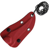 Rough Rider Skinner RR2394 Knife - Compact 3.25 Inch Blade Full Tang G10 Handle With Kydex Neck Sheath For Hunters by Rough Rider