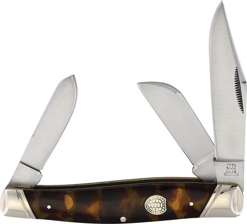 Rough Rider Stockman Imitation Tortoise KB308H by Rough Rider
