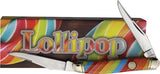 Rough Rider Lollipop Muskrat Knife 3.5 Inch Stainless Dual Clip Blade with Plastic Handle for Collectors by Rough Rider