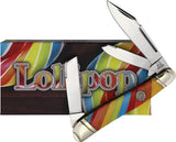 Rough Rider Lollipop Series Texas Stockman Knife Stainless Three Blade Set - For Outdoorsmen Collectors by Rough Rider