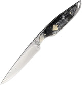 Rough Rider Stream Line Fixed Blade Knife Outdoor Enthusiasts With Appaloosa Bone Handle Full Tang Leather Belt Sheath by Rough Rider