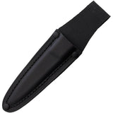 Rough Rider Stream Line Fixed Blade Knife Outdoor Enthusiasts With Appaloosa Bone Handle Full Tang Leather Belt Sheath by Rough Rider