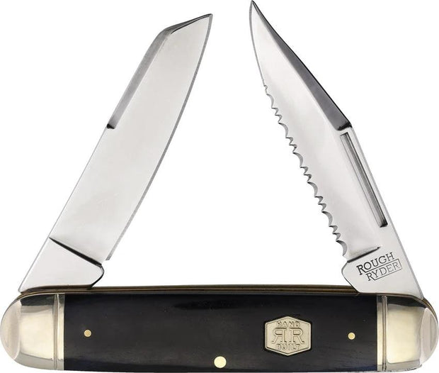 Rough Rider Carnivore Jack 2 Black Smooth RR2498 / KB295 by Rough Rider