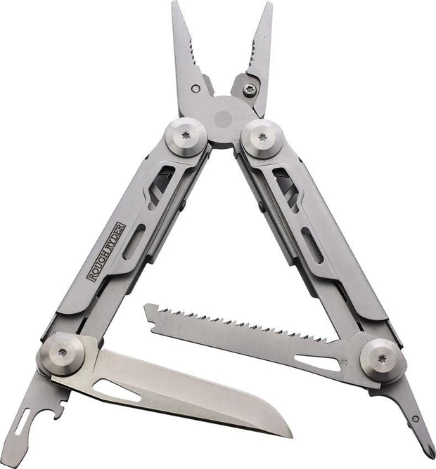 Rough Rider Calypso Multi Tool D2 Steel Versatile With Pliers And Screwdrivers For Outdoor Enthusiasts by Rough Rider