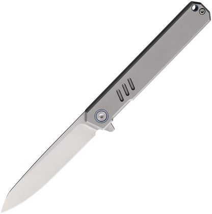 Rough Rider Linerlock D2 Folding Knife RR2516 EDC Enthusiasts With Satin Blade Bead Blast Handle Ext Tang Pocket Clip by Rough Rider