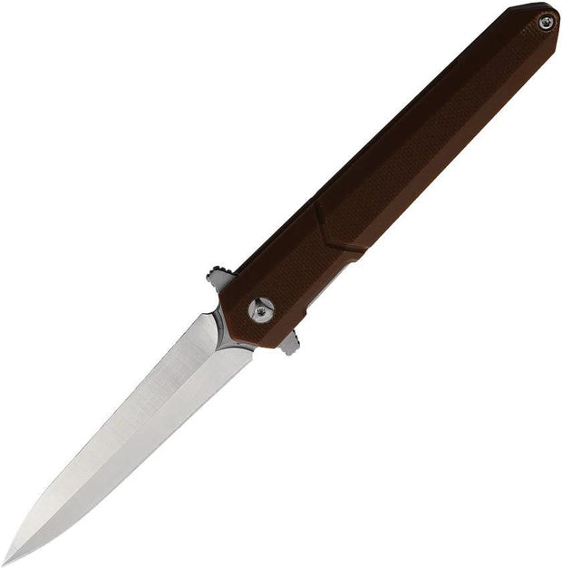 Rough Rider Linerlock Brown RR2517 2111B6-02 BROWN SATIN by Rough Rider