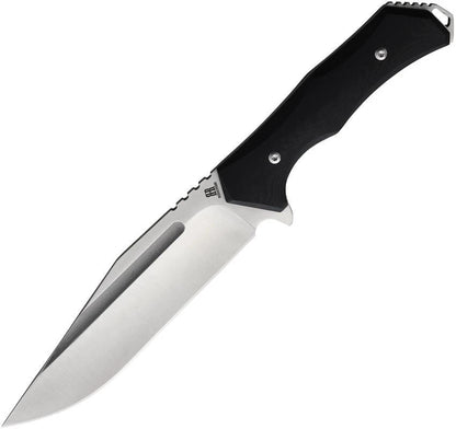 Rough Rider Fixed Blade Knife RR2533 Outdoor Survival Tool With Full Tang G10 Handle And Sharpening Stone by Rough Rider