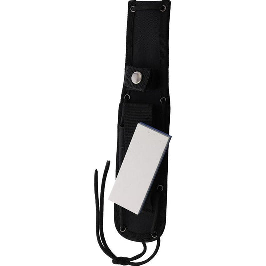 Rough Rider Fixed Blade Knife RR2533 Outdoor Survival Tool With Full Tang G10 Handle And Sharpening Stone by Rough Rider