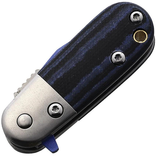 Rough Rider Stompin Berry Linerlock Assisted Opening EDC Knife With Stainless Clip Point Blade RR2548 For EDC Fans by Rough Rider