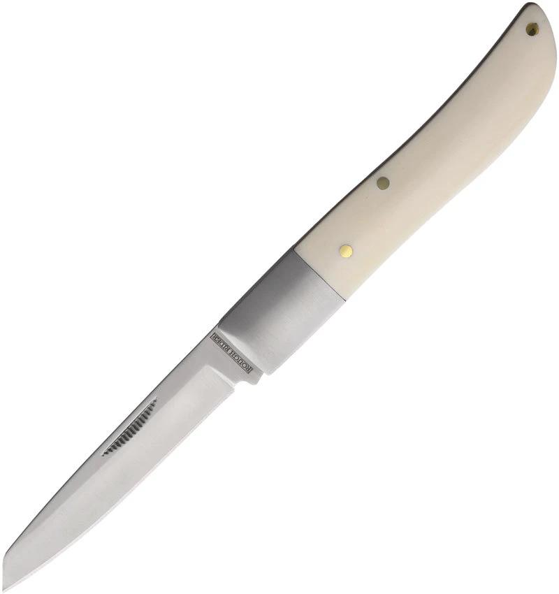 Rough Rider Winter Bone Folder Folding Knife 3.75in Closed 2.75in Satin Blade For Knife Enthusiasts by Rough Rider