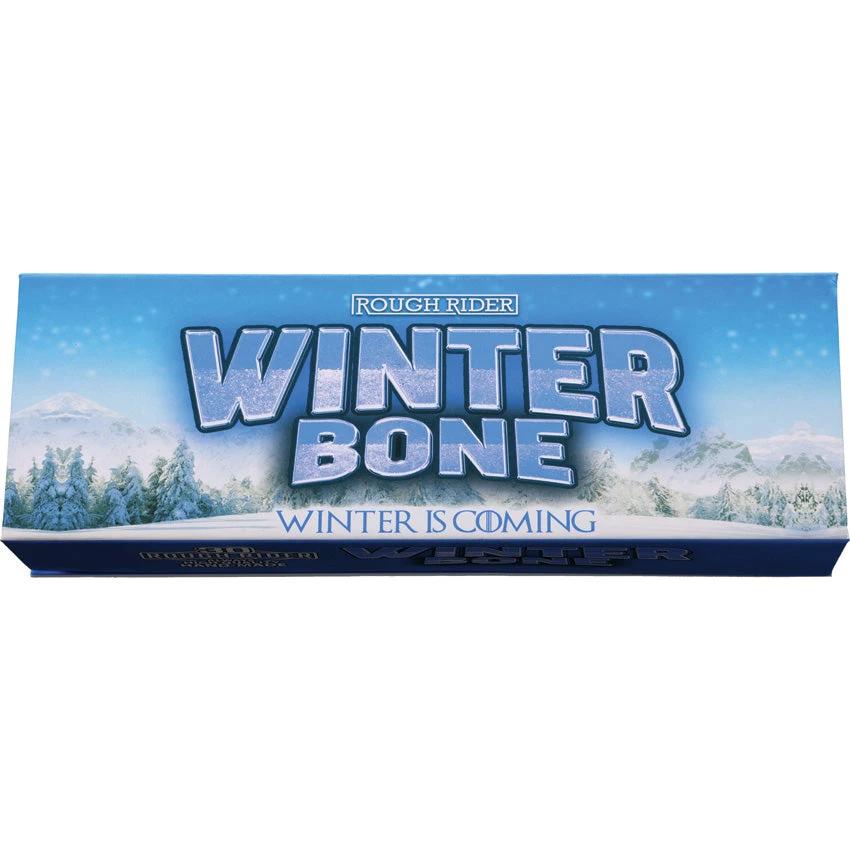 Rough Rider Winter Bone Folder Folding Knife 3.75in Closed 2.75in Satin Blade For Knife Enthusiasts by Rough Rider