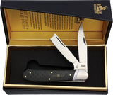 Rough Rider Bearhead Razor Black Reserve Pakkawood Handle 4.25In Stainless Clip EDC Collectors by Rough Rider