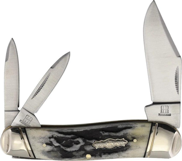 Rough Rider Whittler Black Stag RR2575 KC07H by Rough Rider