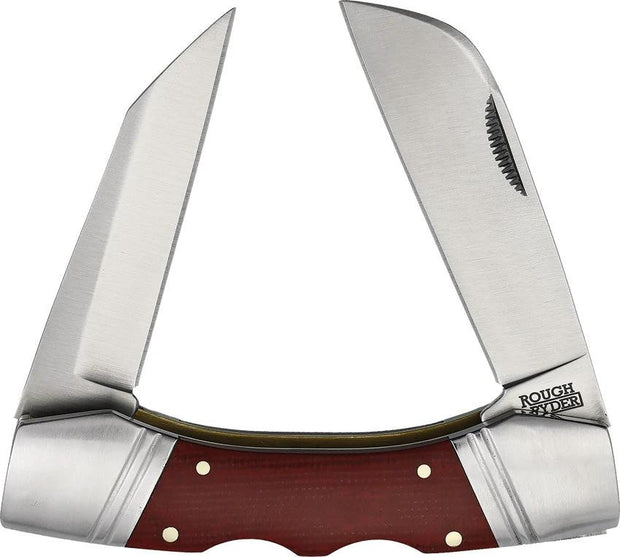 Rough Rider Double Lockhorn Lockback RR2583 by Rough Rider