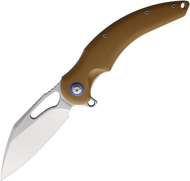 Rough Rider Linerlock Tan G10 BF111633 by Rough Rider