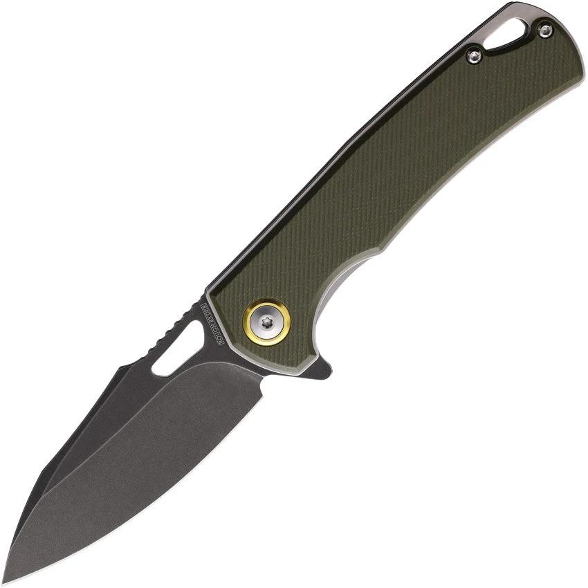 Rough Rider Linerlock Green Micarta BF018245 GREEN by Rough Rider