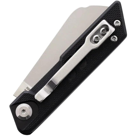 Rough Rider Vibe Slip Joint Knife - Compact 2.25 Inch Satin Blade With Black G10 Handle For EDC by Rough Rider